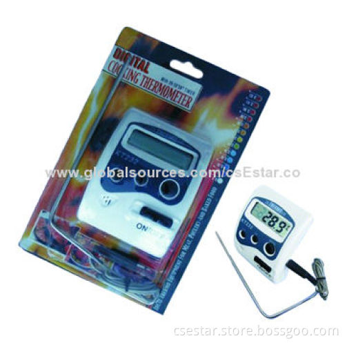 Digital Cooking Thermometer, Time Preset Function